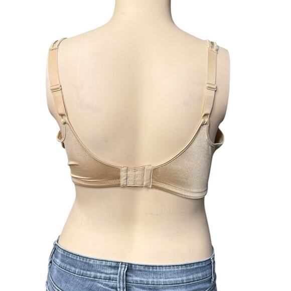 Playtex Tru Support Love My Curves Smoothing Bra Size 44D in Nude - Picture 4 of 8